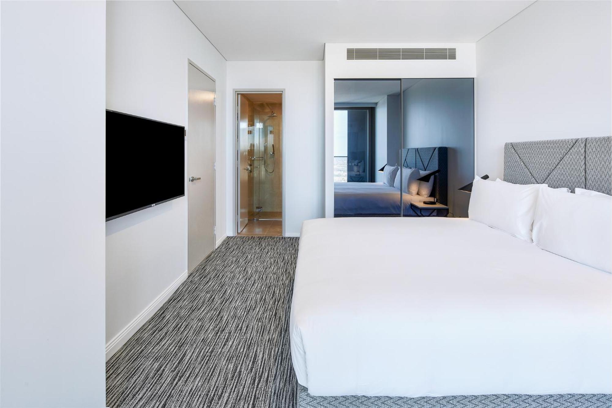 Meriton Suites George Street, Parramatta Sidney Exterior foto