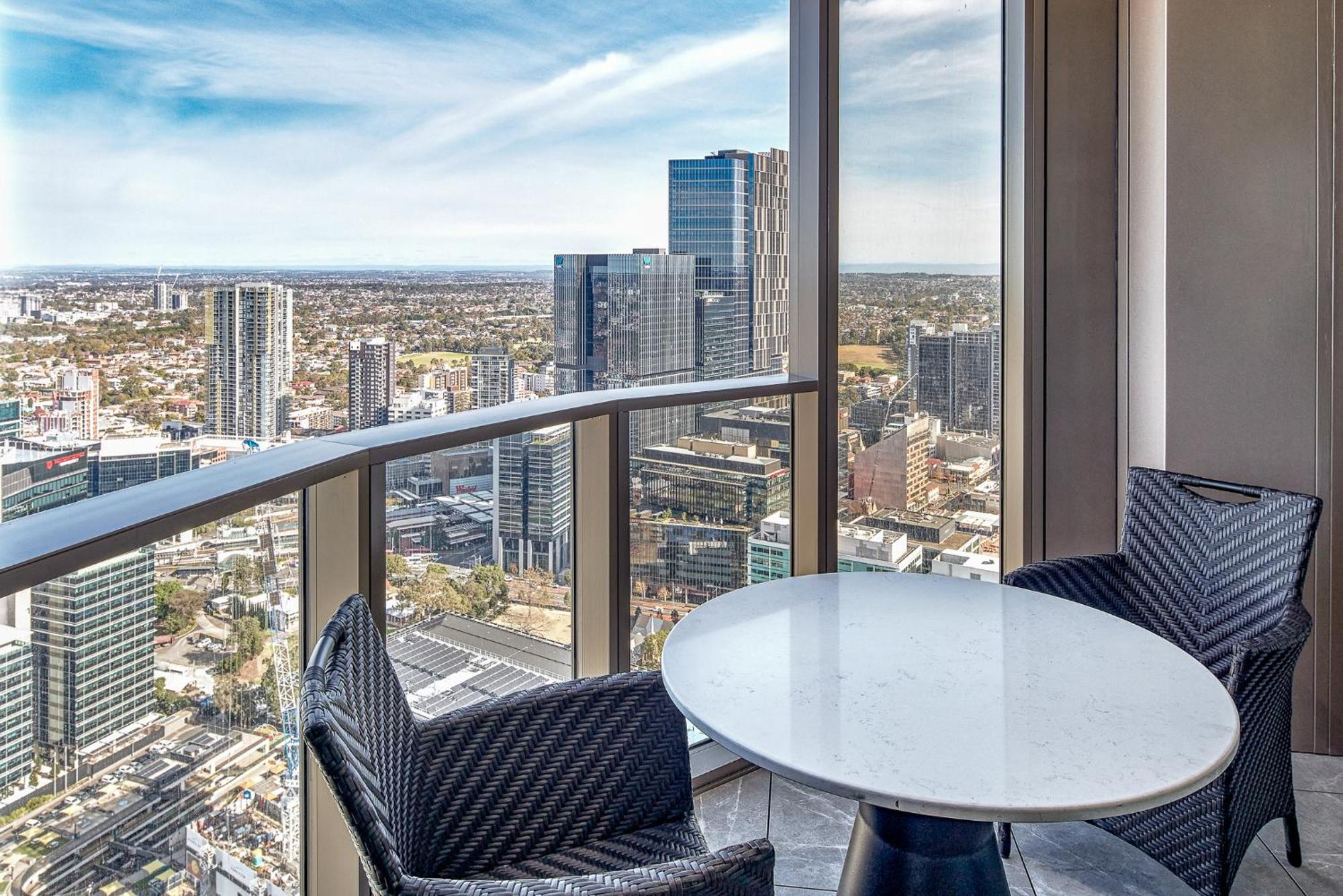 Meriton Suites George Street, Parramatta Sidney Exterior foto